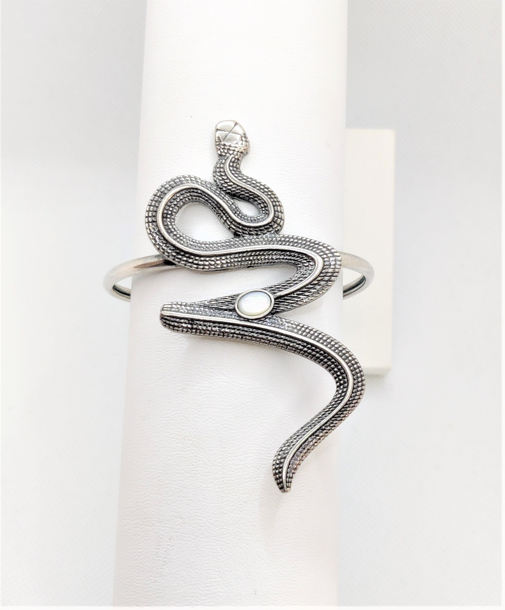 silver bracelet snake BfidiOOTT